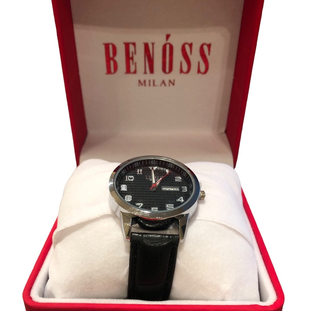 Benoss Men’s Watch Stainless Steel Brand New